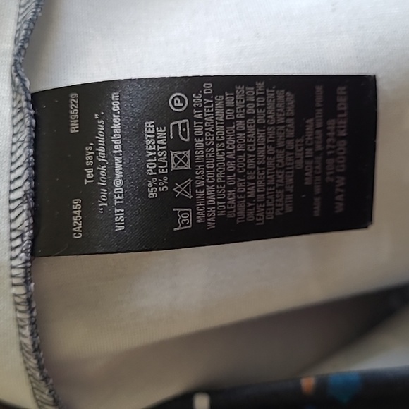 Ted Baker Women Dress Size 2 Size Small 4-6 US - Picture 4 of 10